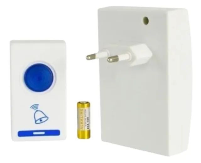 Campainha Externa Sem Fio Wiriless Residencial Inteligente 110V/220V - Foto 3