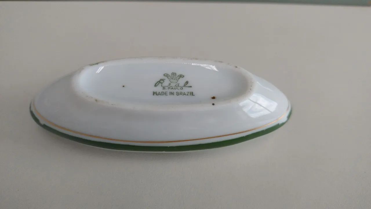 Antiga Chaluteira do Náutico Atlético Cearense porcelana Real  - Foto 3