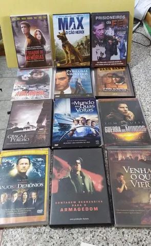 12 DVDs de Filmes Usados - Diversos