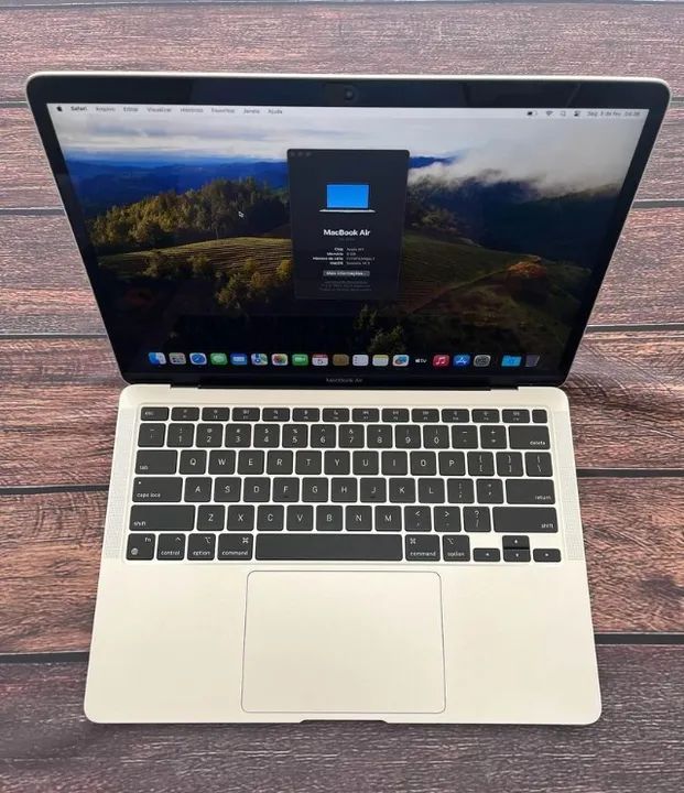 Apple MacBook Air M1 8GB de memória 256SSD - Touch ID - Com garantia 06 meses em até 12x - Foto 3