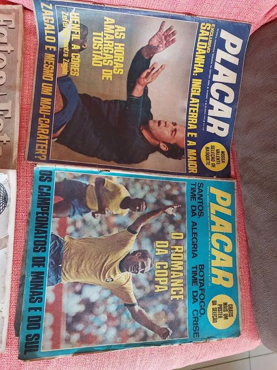 Lote de Revistas Placar e Fatos e Fotos ANTIGAS - Foto 2