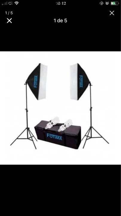 KIT iluminação FOTOTIMA bivolt