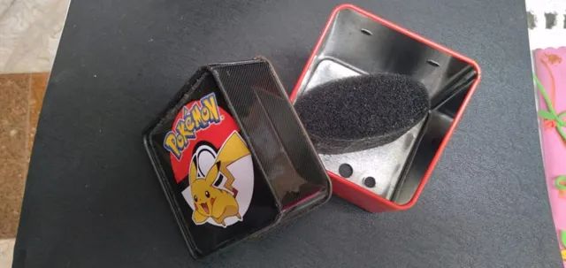 Pokémon Pikachu caixa de metal