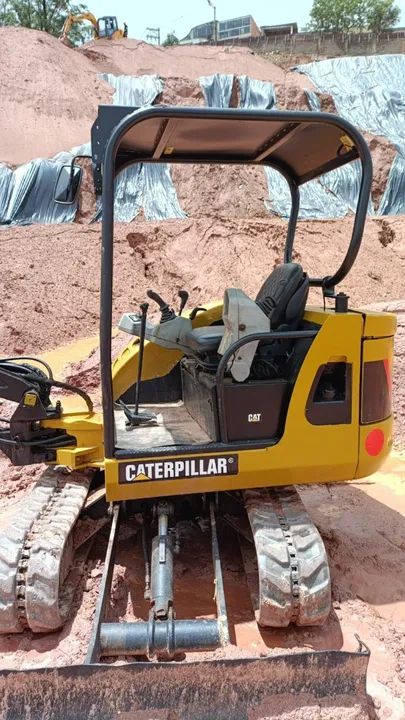 Baixei para vender Miniescavadeira Caterpillar 302.5 oportunidade não case sany newholland - Foto 5
