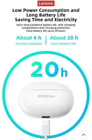 Fone TWS bluetooth Lenovo XT88 - Foto 5