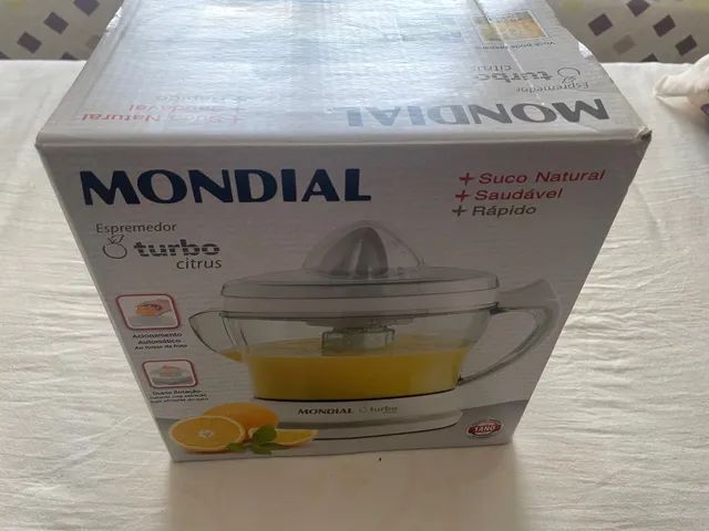 Espremedor Mondial Turbo Citrus E-01 