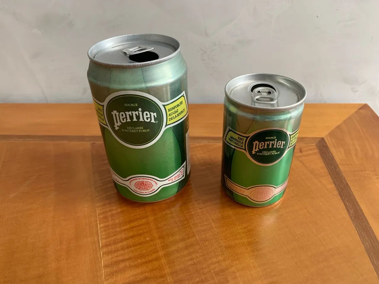 Latinhas vazias Perrier  - Foto 2