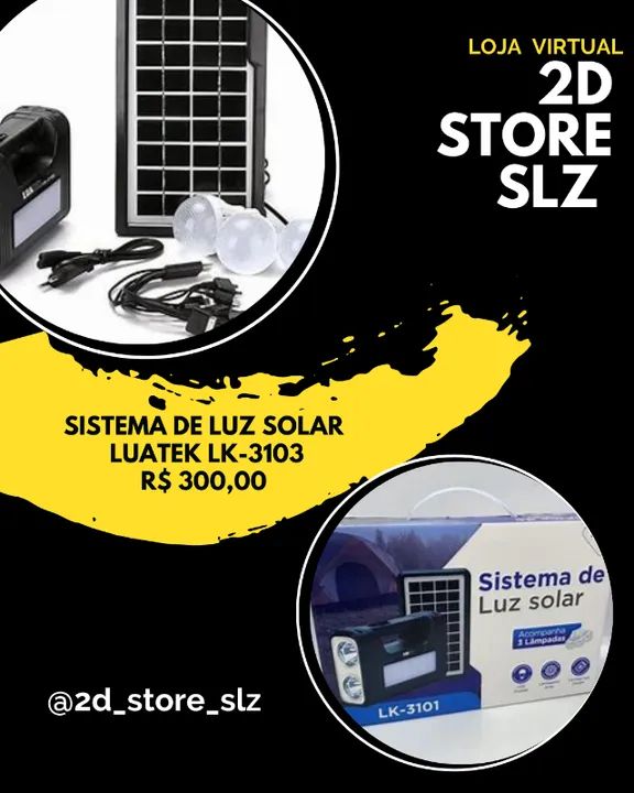 Sistema De Luz Solar Luatek LK-3103