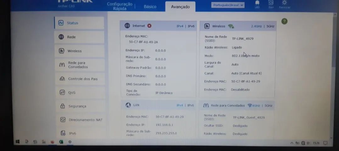 Roteador TP-Link Archer C60 - Foto 5