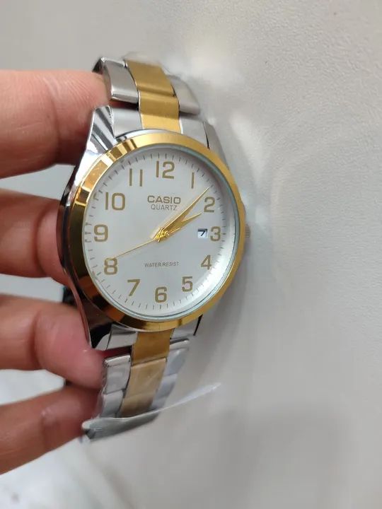 Relógio Casio masculino pulseira de aço  - Foto 4