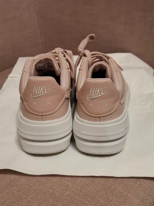 Tênis original Nike Air Force 1 Plt.af.orm feminino tamanho 35 comprado no site da Nike  - Foto 6