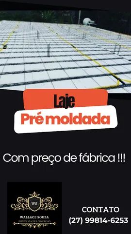 Laje pré moldada 
