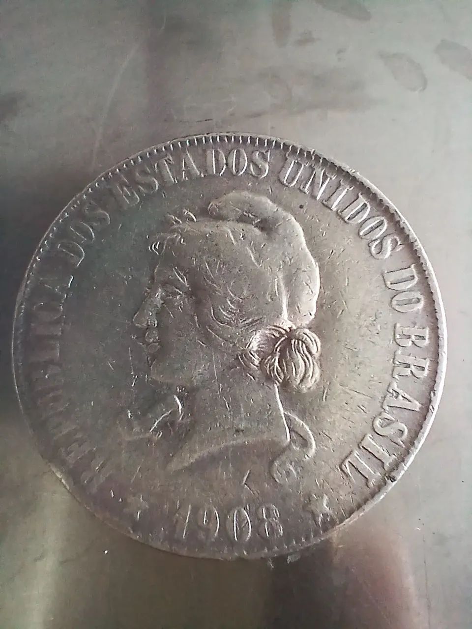 Moeda antiga de 2000 Réis - Foto 2