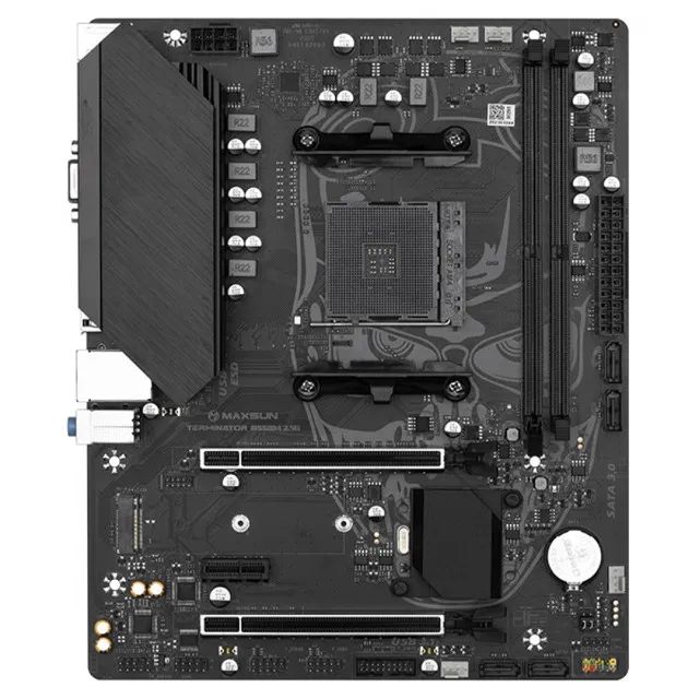 Placa Mãe Maxsun B550m Ms-Terminator, AM4, Para Ryzen, Atualizada, NOVA, Na Caixa  - Foto 3