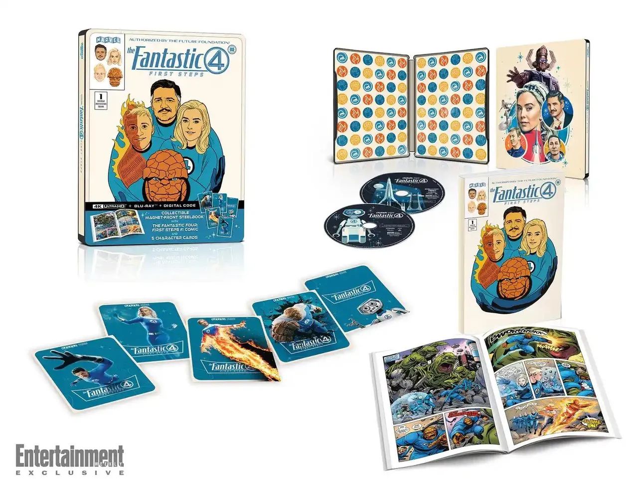 The Fantastic Four: First Steps - UHD/BD Combo + Digital +