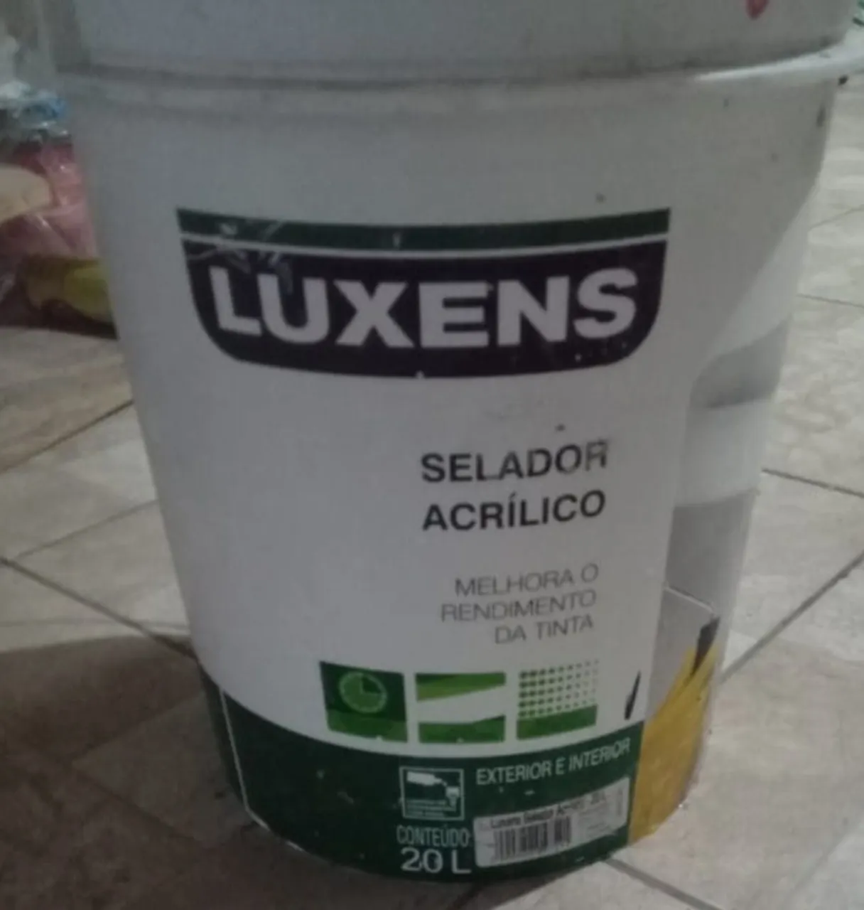 Selador Acrílico Luxens 20L