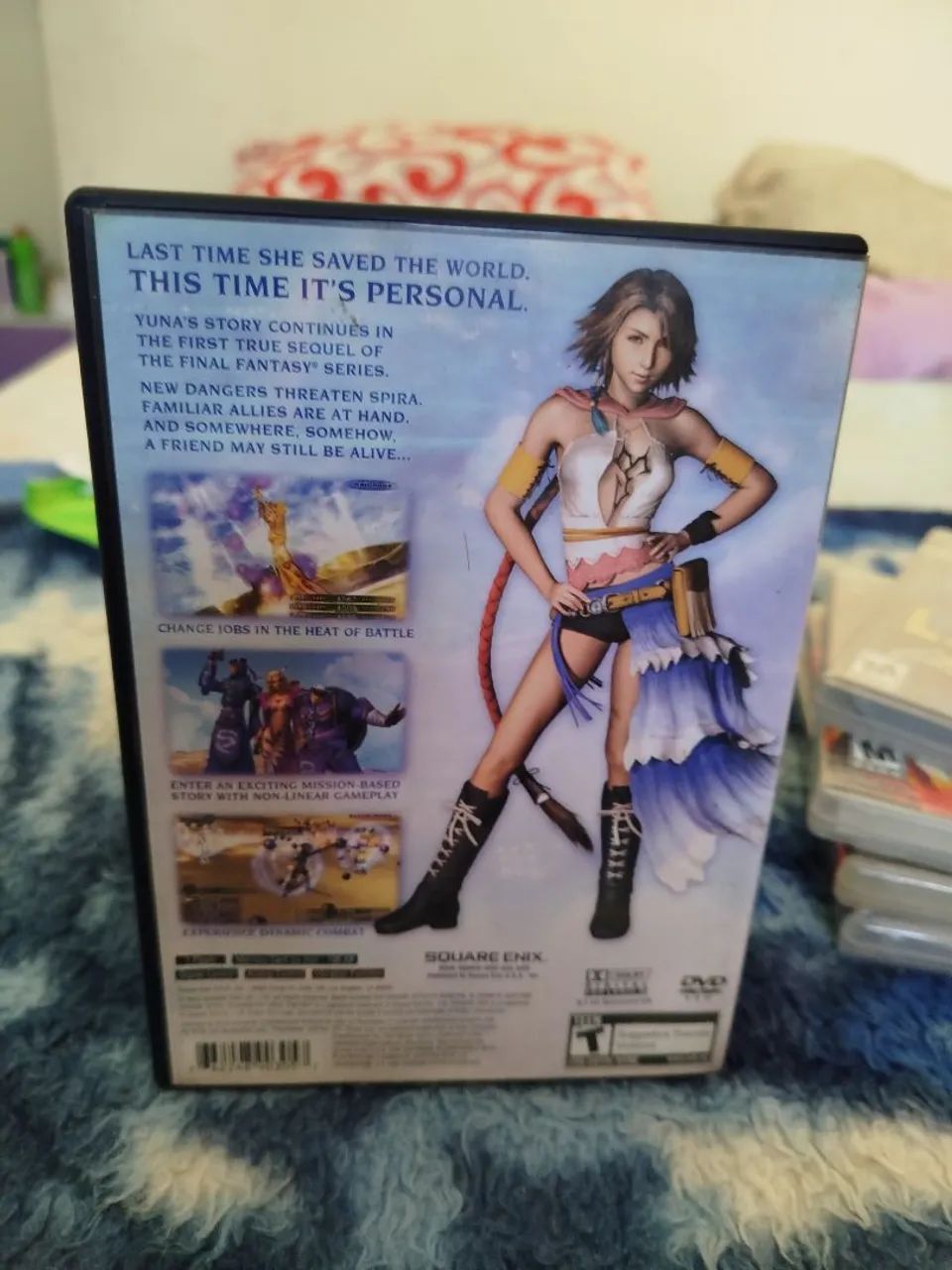 Final Fantasy X-2 - PlayStation 2 (Black Label) - Jogos de Vídeo