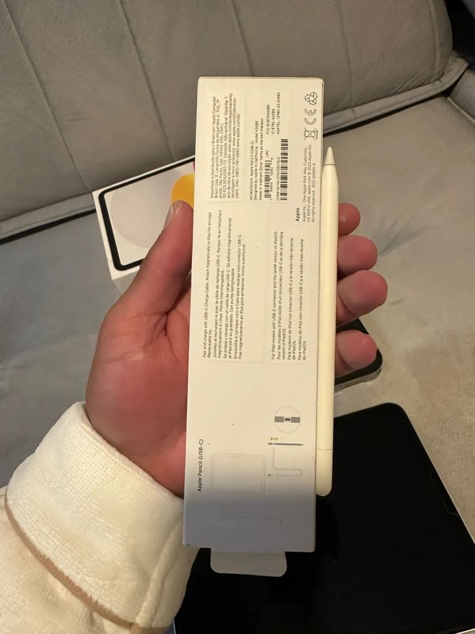 iPad 10 com caneta Pencil USB-C Na Garantia até Dezembro - Foto 5