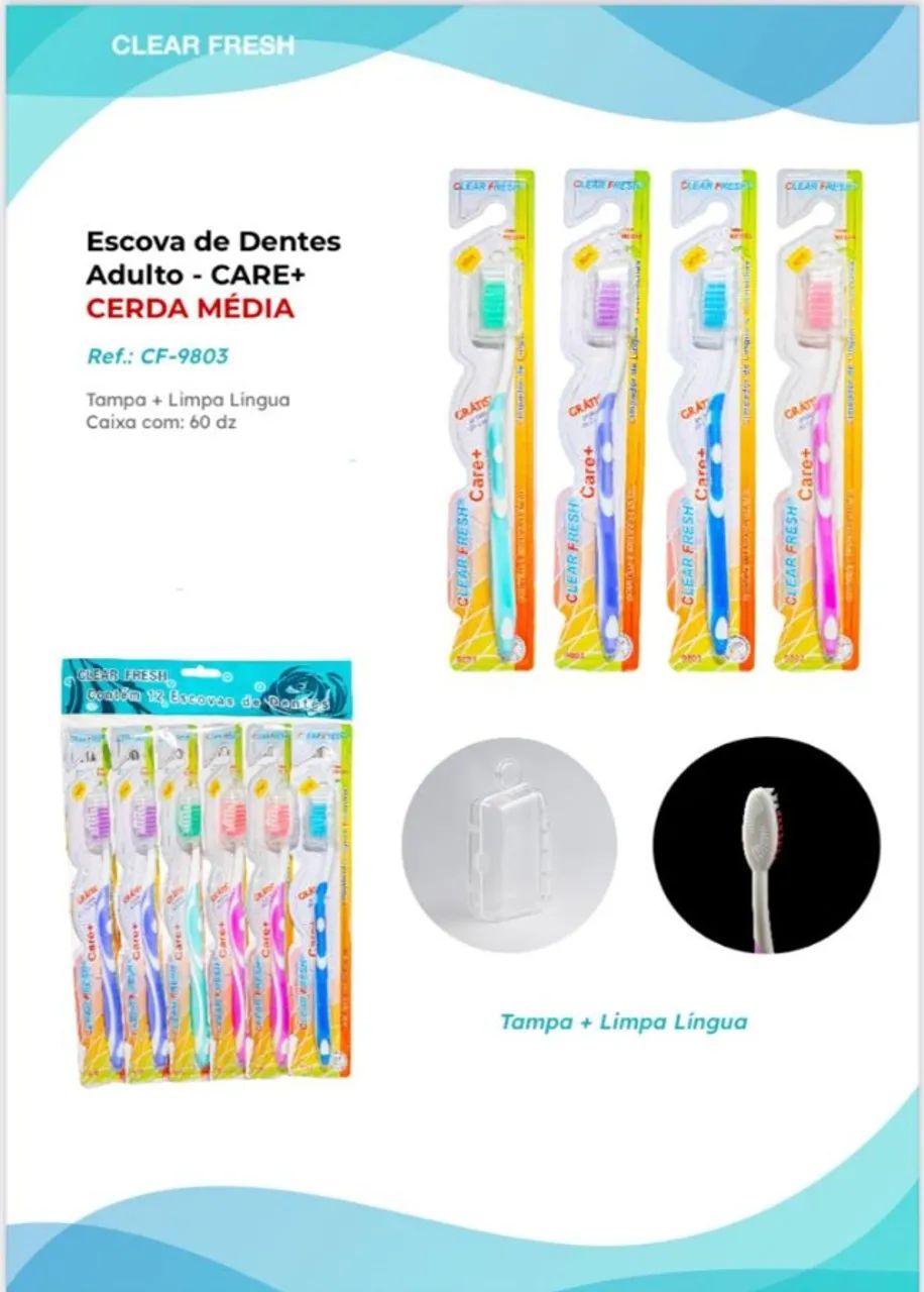 Dúzia de Escova de Dente 12und ATACADO  - Foto 2