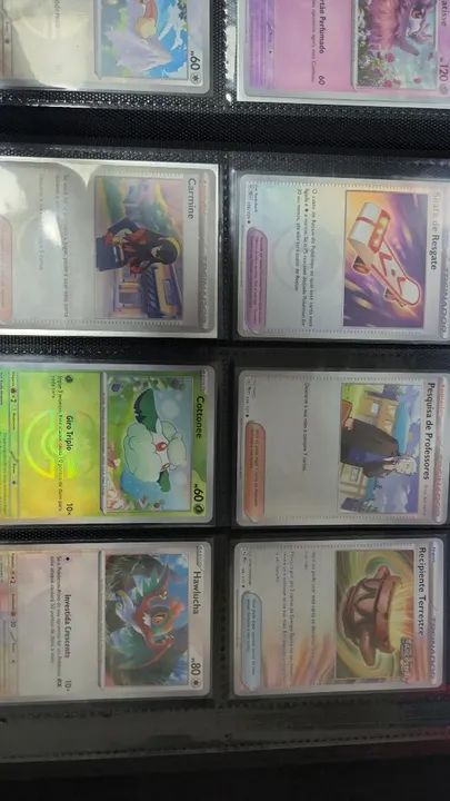 Cartas pokemon tcg variadas valor na tabela - Foto 3
