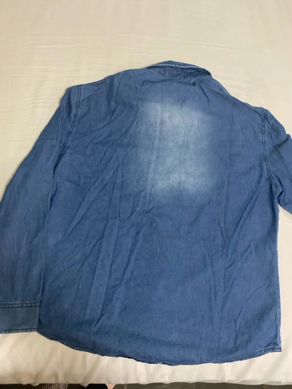 Camisa Jeans Masculina Hering - Foto 3