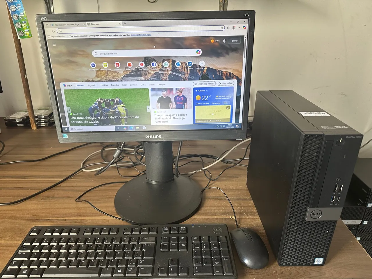 Computador Dell Optiplex 7050 i5 ddr4 sexta geração loja e com garantia 
