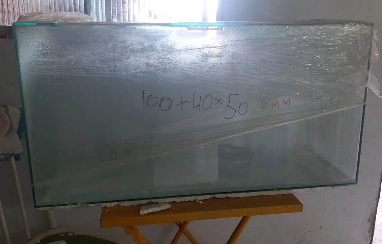 Aquário de Vidro 100x40x50cm - Foto 2