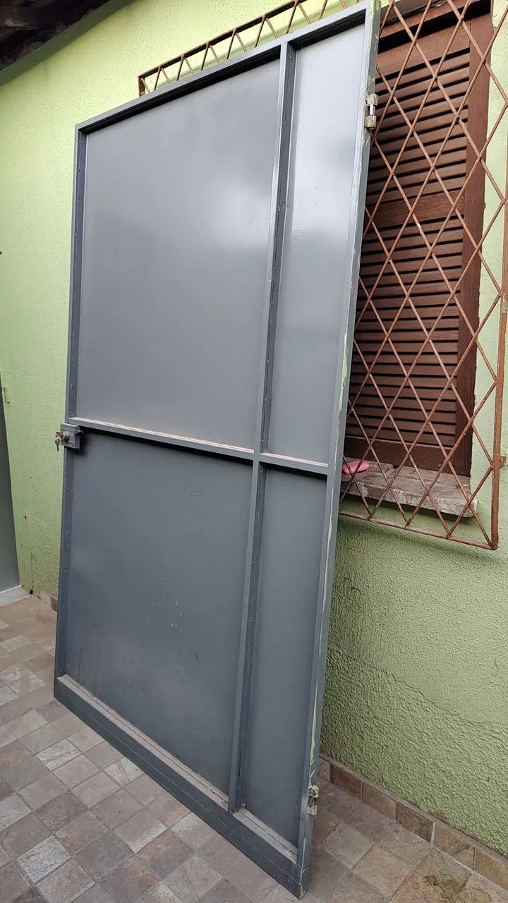 Porta de aço para segurança residencial - Foto 3