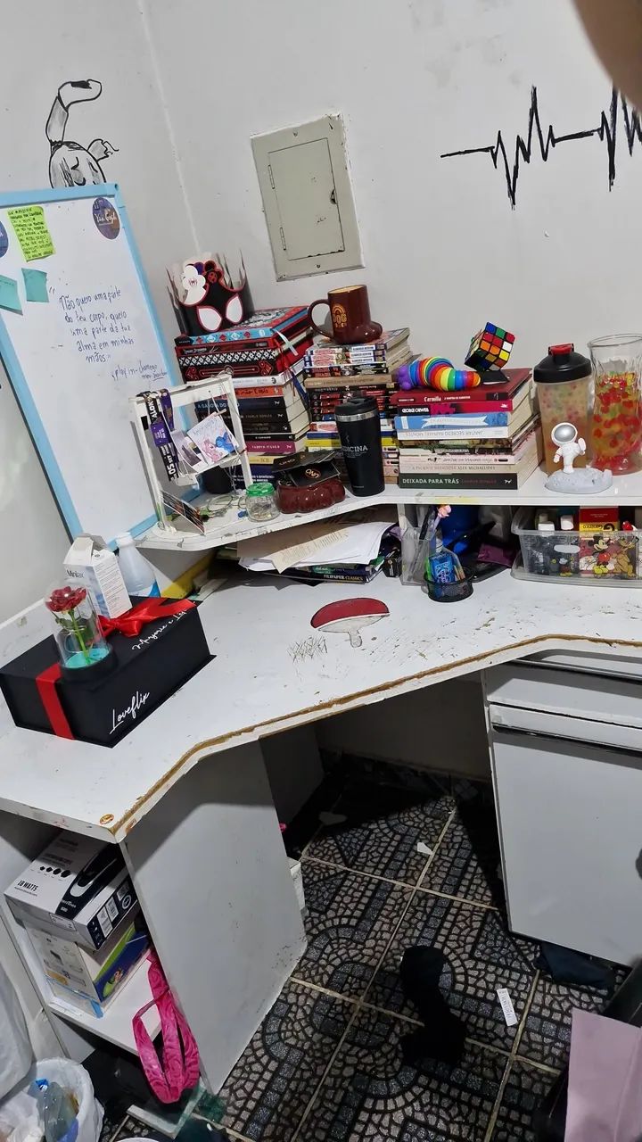 DOANDO escrivaninha em L