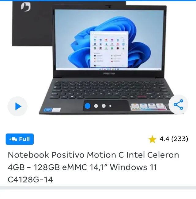 Notebook positivo  - Foto 4