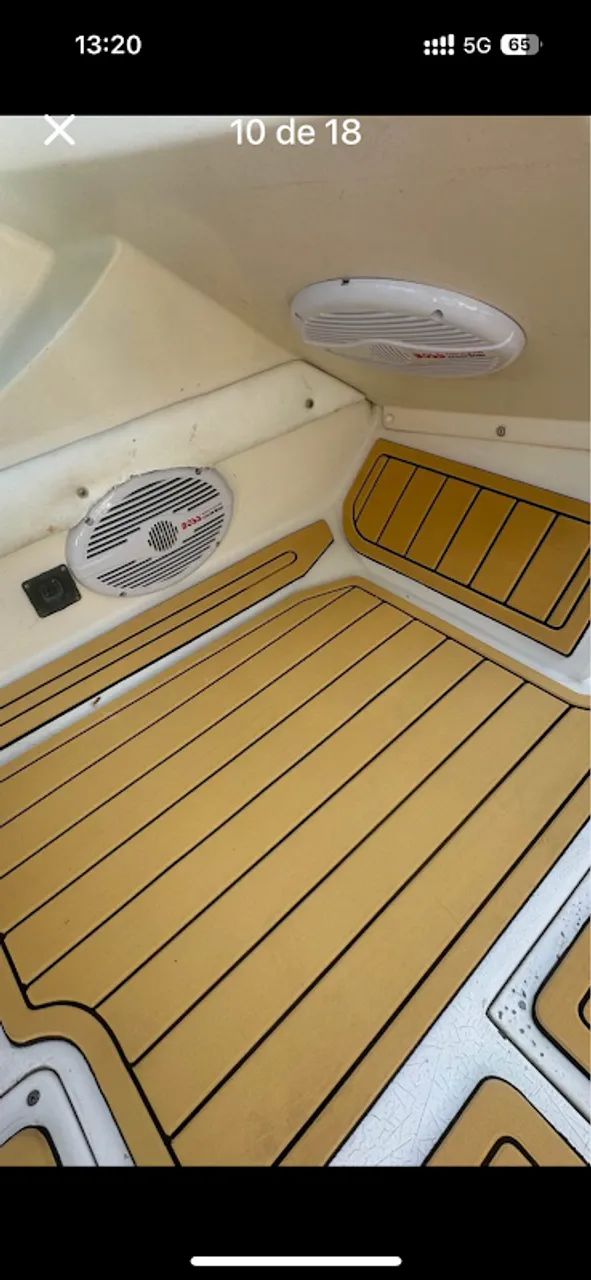 LANCHA VENTURA 23.5 PÉS - COMPLETA E PRONTA PARA O VERÃO! - Foto 4