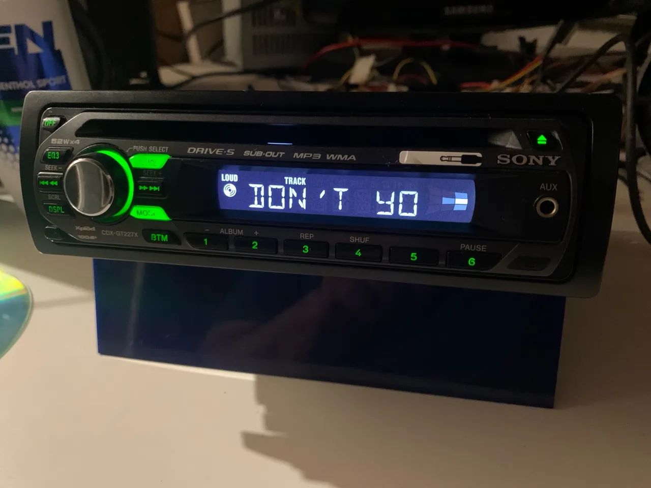 CD Player Sony Década de 2000 C/Bluetooth Relíquia - Foto 4