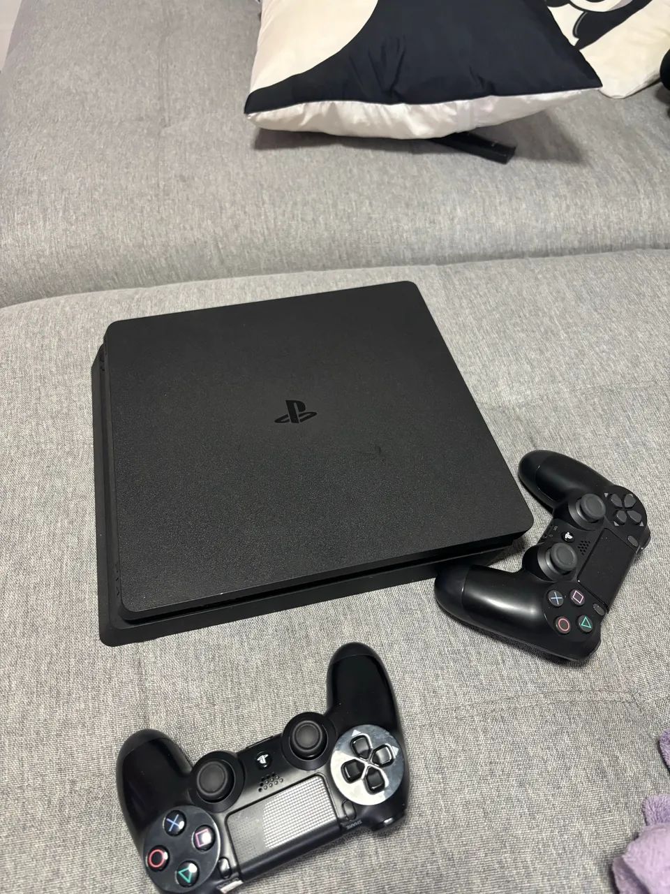 Ps4 slim - 2 manetes originais64318474439683121