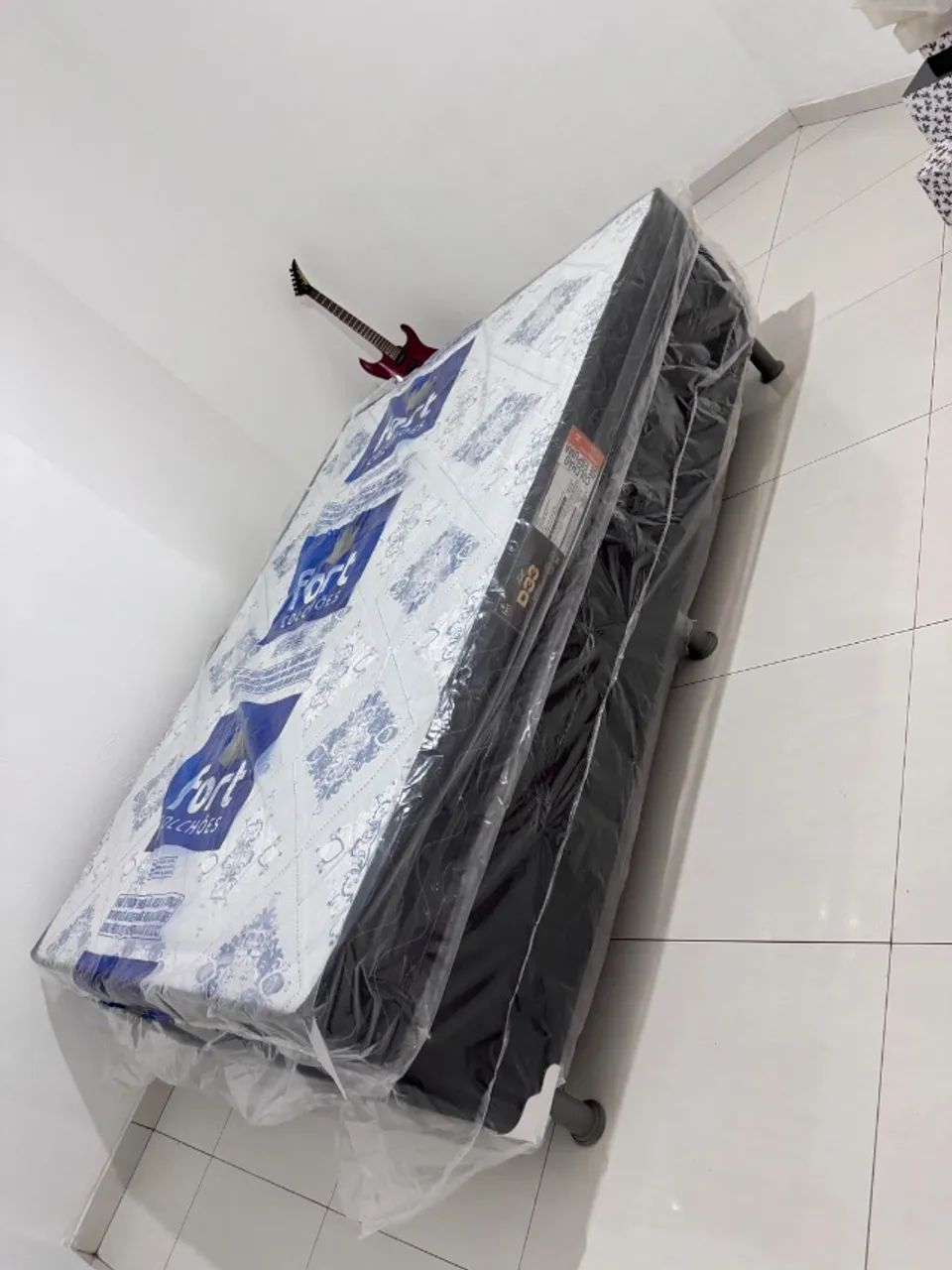 Cama Completa Box Casal E Colchão D33 Mega Promoção  - Foto 3