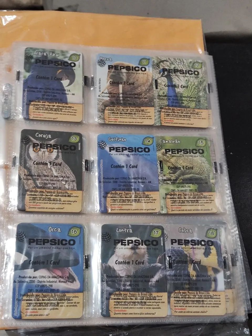 Elma chips animais em extinção completa e rara - Foto 2