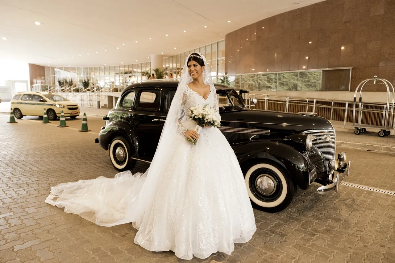 Vestido de Noiva Deslumbrante