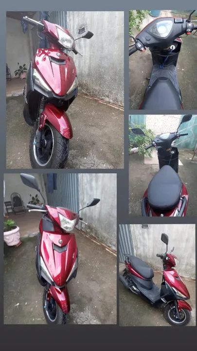 Scooter Spirit Bull- Vermelha  - Foto 4