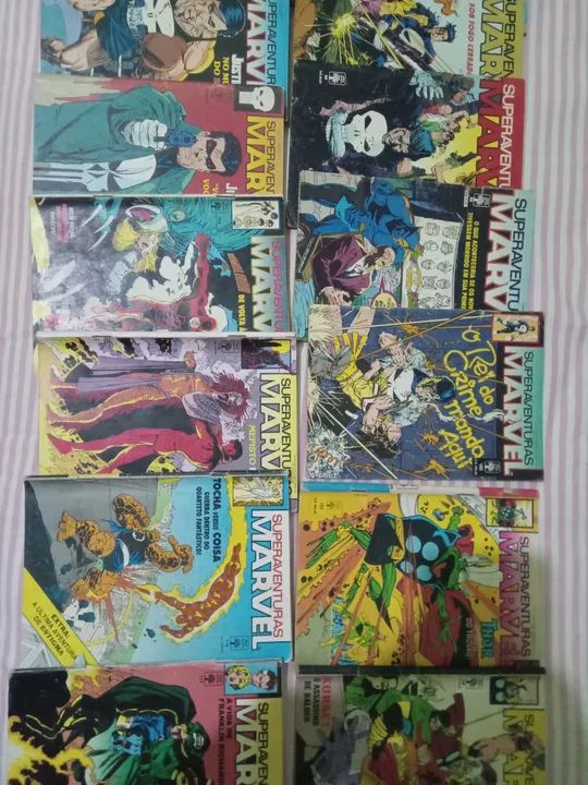 Dezessete hqs Superaventuras Marvel formatinho abril jovem - Foto 3