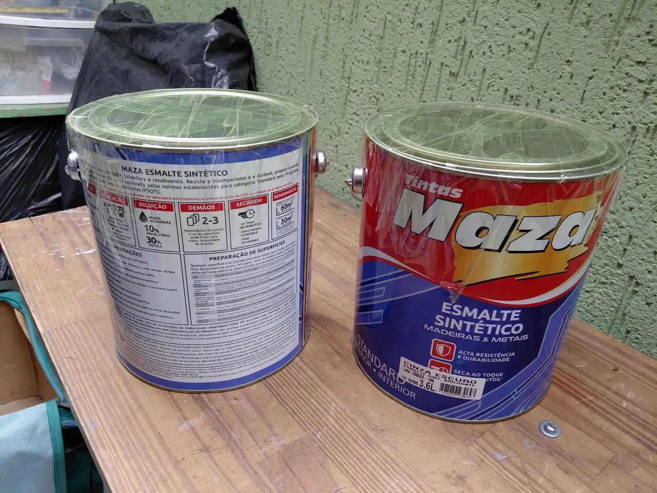 Dois galões de tinta esmalte Sintético  - Foto 2