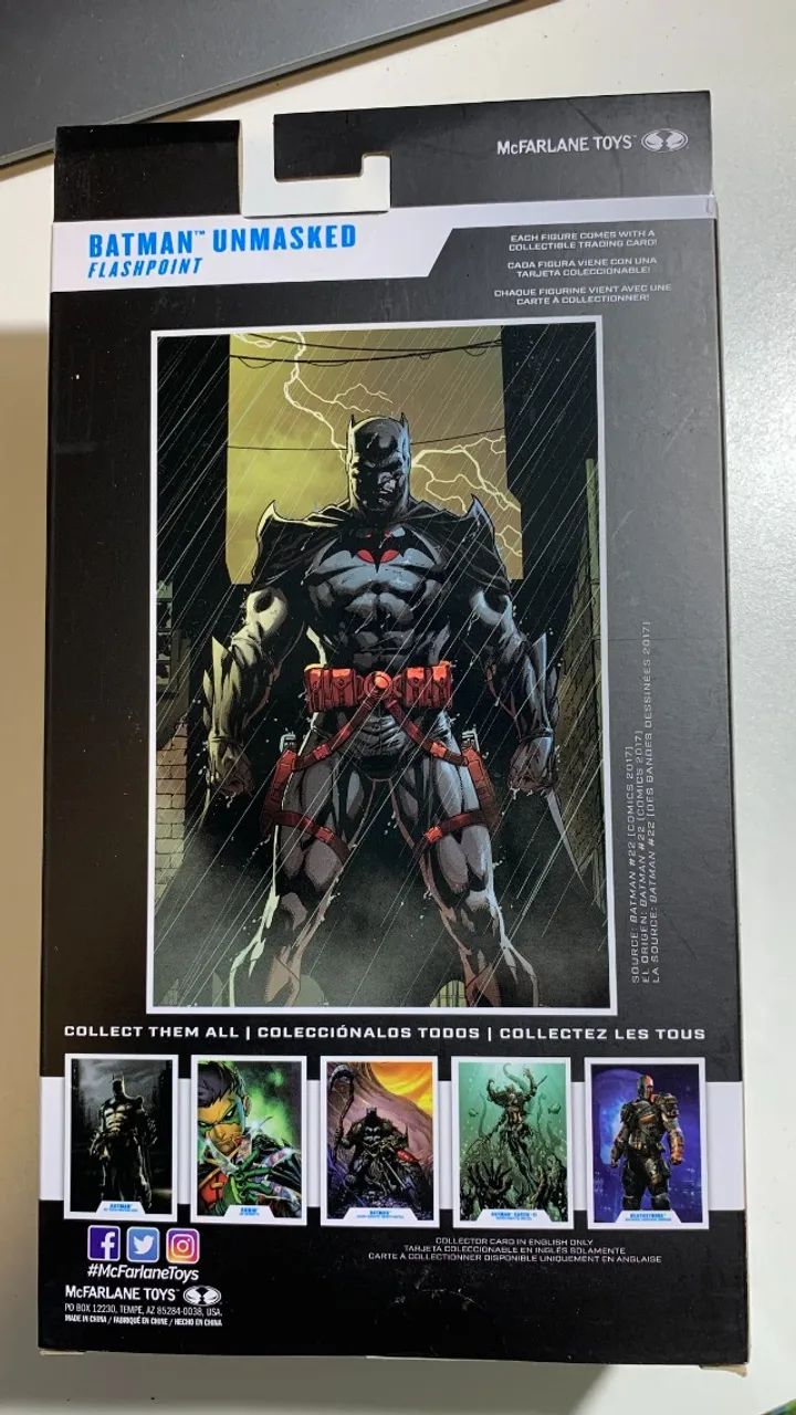 Batman Thomas Wayne sem Máscara - Action Figure - NOVO - Lacrado - Foto 5
