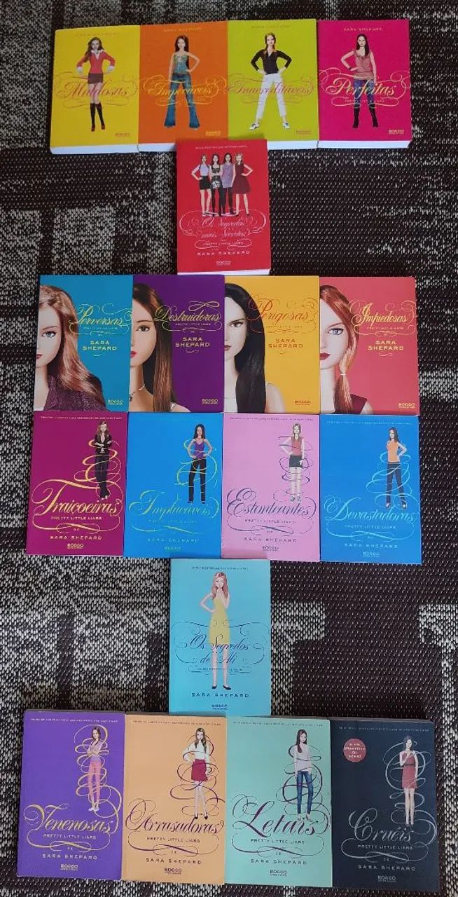 Livros Pretty Little Liars - Sara Shepard