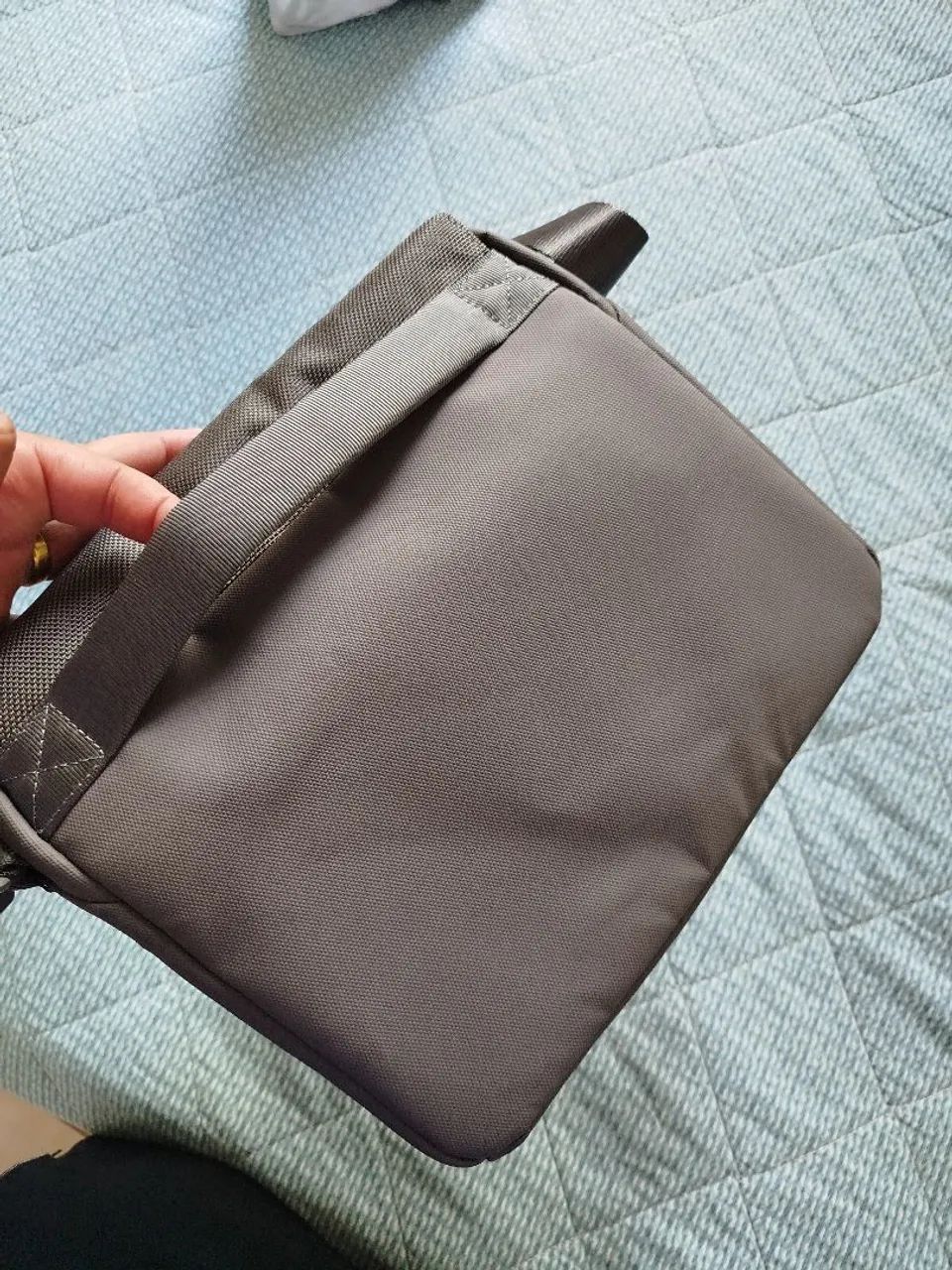 Bolsa de Ombro cinza  - Foto 5