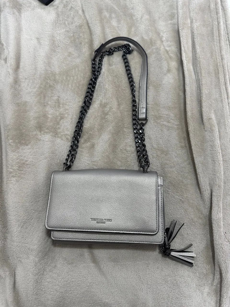 Bolsa de Ombro Prata - Foto 2
