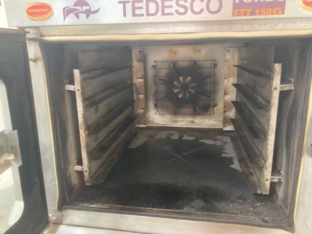 Forno Turbo 5 Esteiras a Gás FVT5D TEDESCO com 15 formas - Foto 2