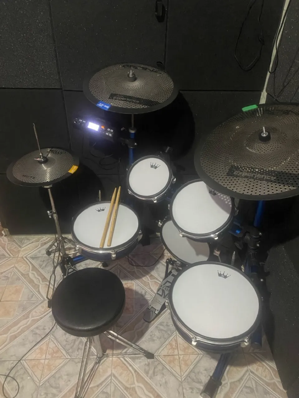 Bateria Eletrônica Completa