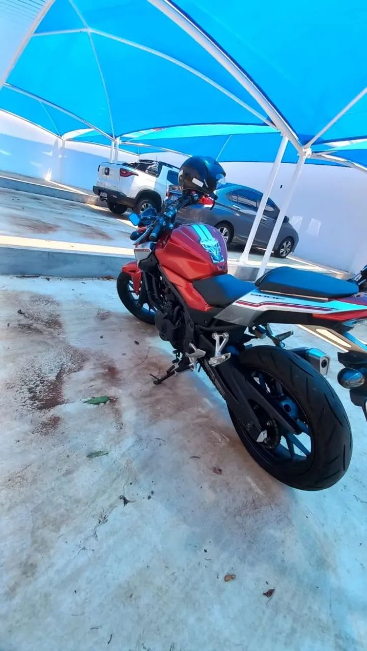 Vendo cb500f ou troco moto