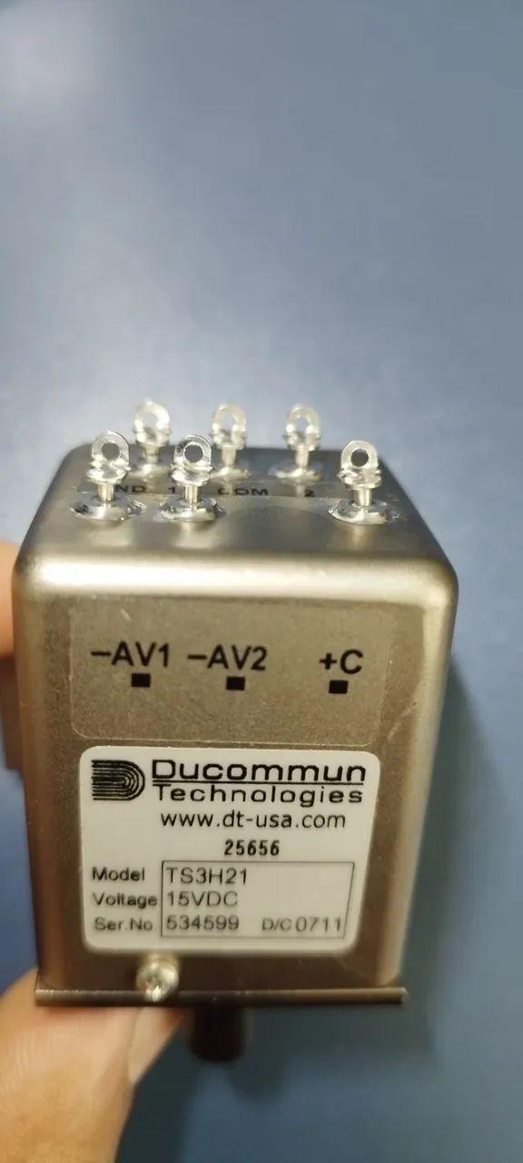 Comutador Switch Ducommun RF Micro-ondas 18ghz Sma Ts3h21 25656  - Foto 3