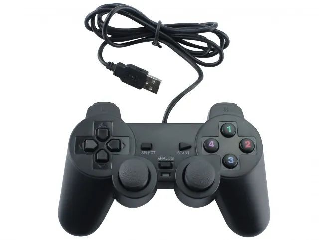 Controle Usb Joystick PCs e notebooks com entrada Usb