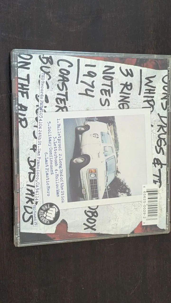 CD Importado Workin' Stiffs - Through Thick & Thin (1999) - Punk Oi! - Foto 3