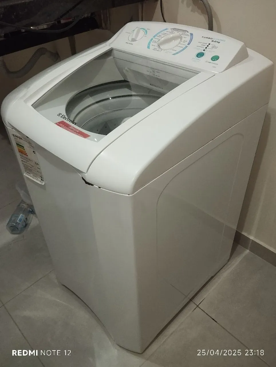 Máquina de Lavar Roupa Electrolux 9kg